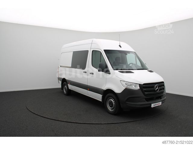 Bestelwagen met verhoogd dak MERCEDES-BENZ Sprinter 314 Mixto *Werkstatt* 6-SITZE+KAMERA 53