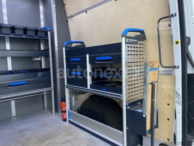 Bestelwagen met verhoogd dak MERCEDES-BENZ Sprinter 314 Mixto *Werkstatt* 6-SITZE+KAMERA 53