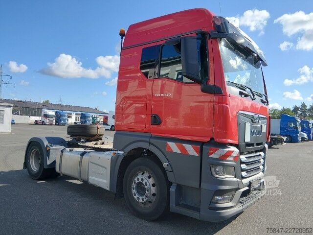 стандартный седельный тягач MAN TGX 18.470 BL Kipphydraulik Retarder Alu