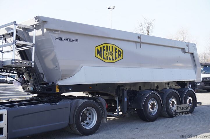 Volquete semirremolque MEILLER Kipper KISA3 tipper semi-trailer/2 units