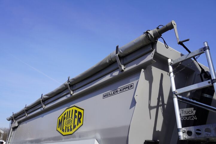 Volquete semirremolque MEILLER Kipper KISA3 tipper semi-trailer/2 units