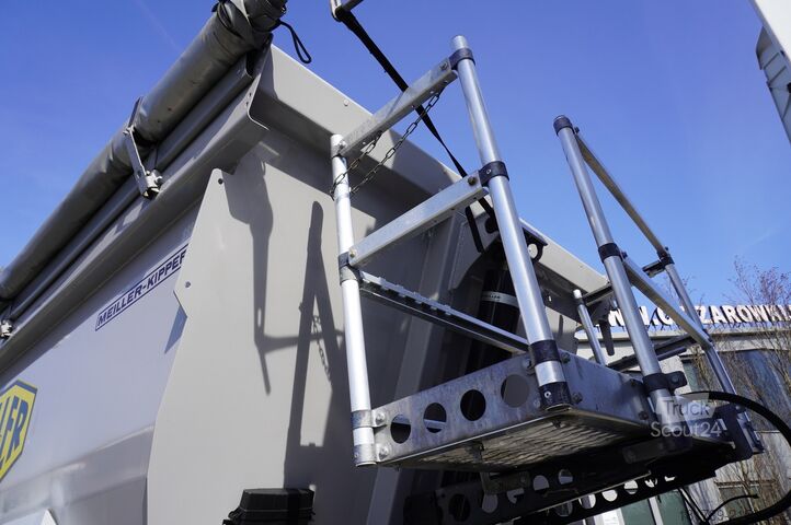 Volquete semirremolque MEILLER Kipper KISA3 tipper semi-trailer/2 units