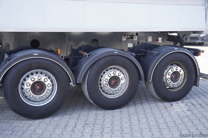 Volquete semirremolque MEILLER Kipper KISA3 tipper semi-trailer/2 units