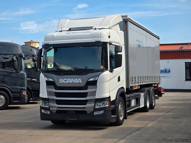 Výměnná nástavba nákladní vůz SCANIA G 410 * ACC * RETAR *LENK&LIFT*WECON * VERZINKT