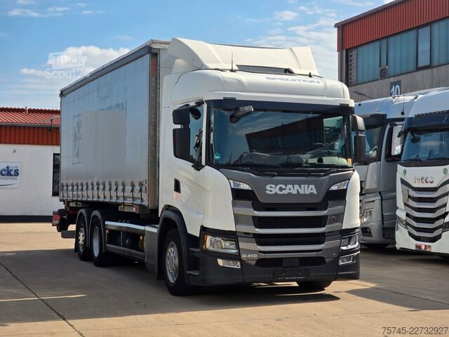 Výměnná nástavba nákladní vůz SCANIA G 410 * ACC * RETAR *LENK&LIFT*WECON * VERZINKT