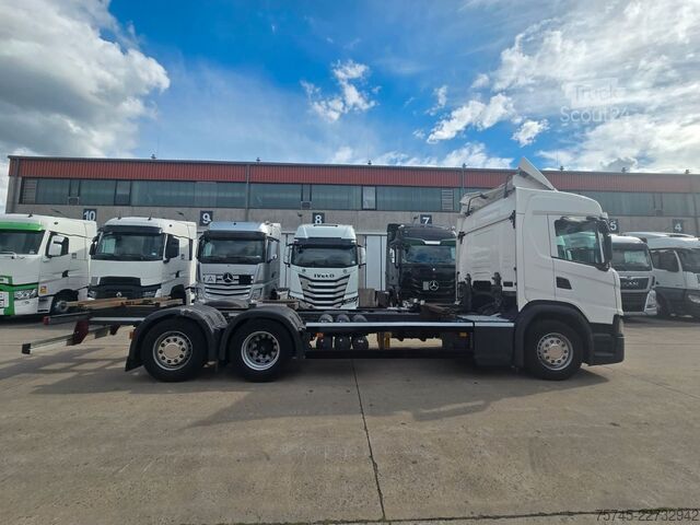 Autocamion cu caroserie interschimbabilă SCANIA G410 * ACC * RETARDER * LENK & LIFT *  VOLLLUFT
