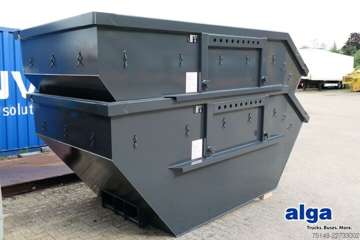 Pašizgāzējs kravas automašīna  alga ASK 7, Container, 7m³, mehrfach auf Lager