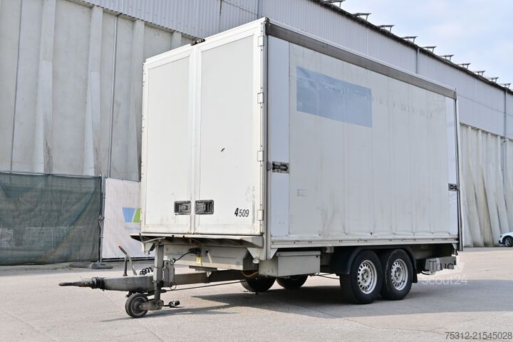 Odprta prikolica s ponjavo Unsinn FG 35  LBW Durchladesystem Tandem Schiebeplane