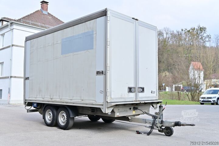 Odprta prikolica s ponjavo Unsinn FG 35  LBW Durchladesystem Tandem Schiebeplane