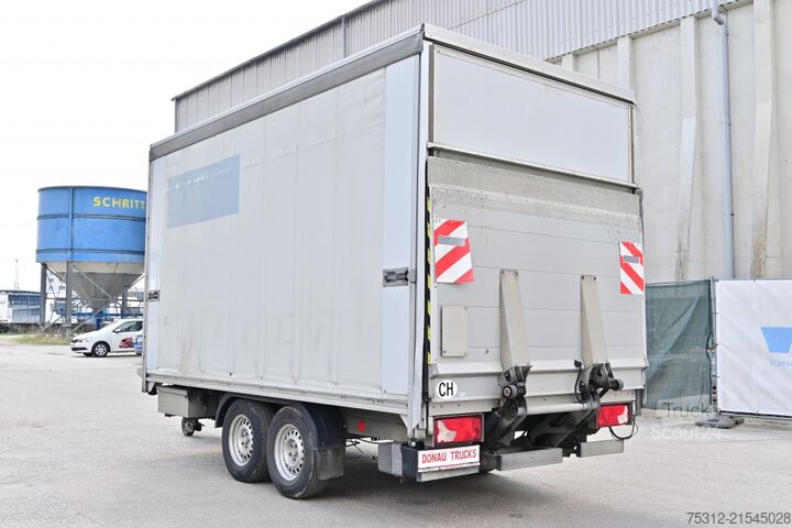 Odprta prikolica s ponjavo Unsinn FG 35  LBW Durchladesystem Tandem Schiebeplane