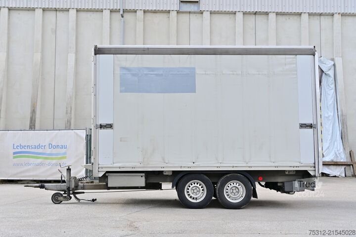 Odprta prikolica s ponjavo Unsinn FG 35  LBW Durchladesystem Tandem Schiebeplane