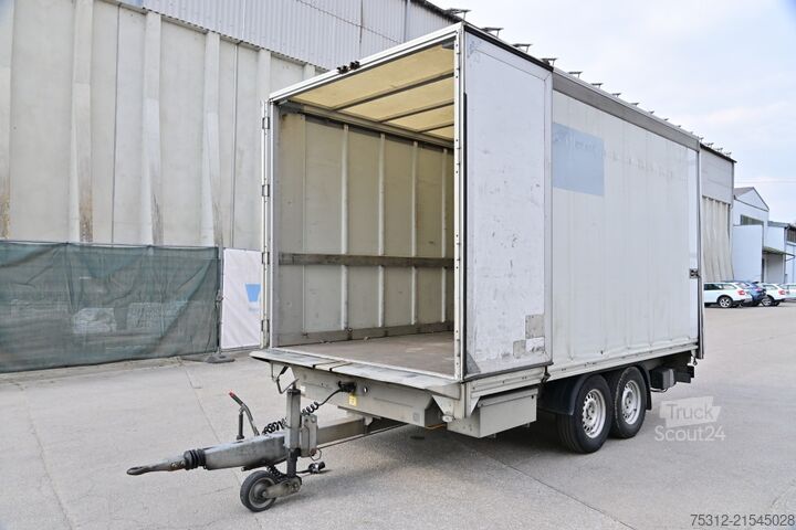 Odprta prikolica s ponjavo Unsinn FG 35  LBW Durchladesystem Tandem Schiebeplane
