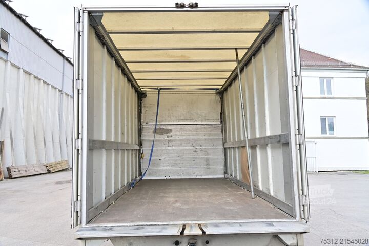 Odprta prikolica s ponjavo Unsinn FG 35  LBW Durchladesystem Tandem Schiebeplane