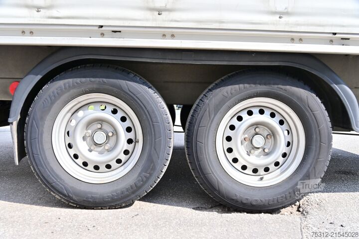 Odprta prikolica s ponjavo Unsinn FG 35  LBW Durchladesystem Tandem Schiebeplane