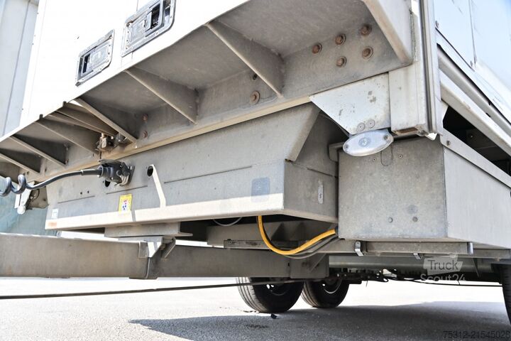 Odprta prikolica s ponjavo Unsinn FG 35  LBW Durchladesystem Tandem Schiebeplane