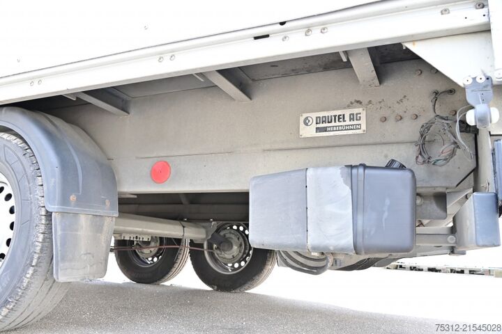 Odprta prikolica s ponjavo Unsinn FG 35  LBW Durchladesystem Tandem Schiebeplane