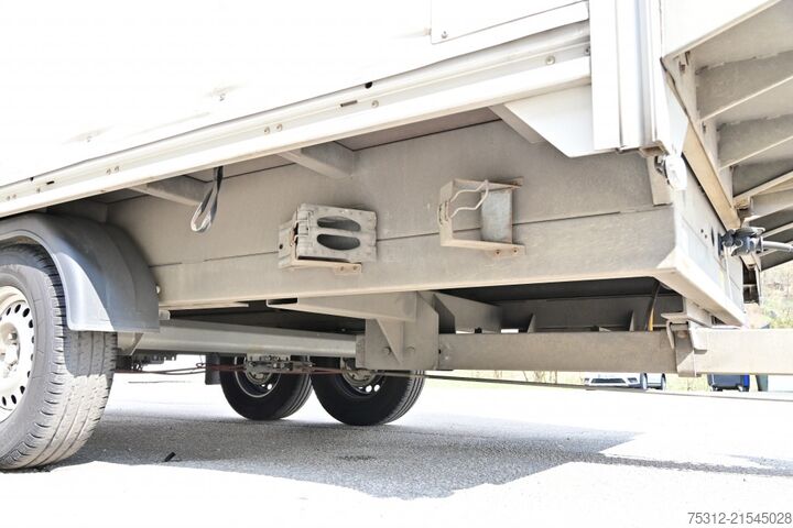Odprta prikolica s ponjavo Unsinn FG 35  LBW Durchladesystem Tandem Schiebeplane