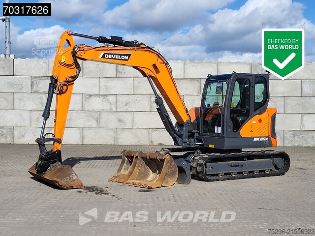 Minikoparka Doosan DX85 R-7 A/C - 3 Buckets