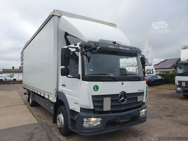 LKW mit Pritsche & Plane Mercedes-Benz Atego 1224