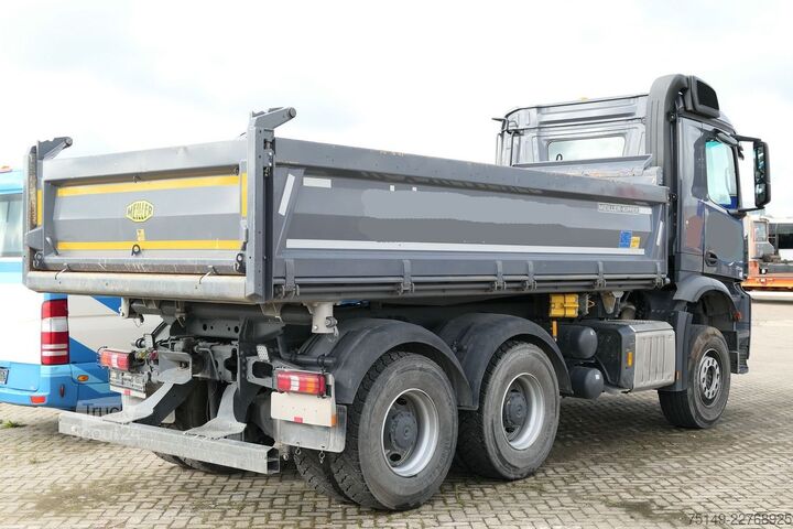 Kiepwagen MERCEDES-BENZ 2645 K Arocs 6x4, Meiller, AHK, Klima, 29tkm