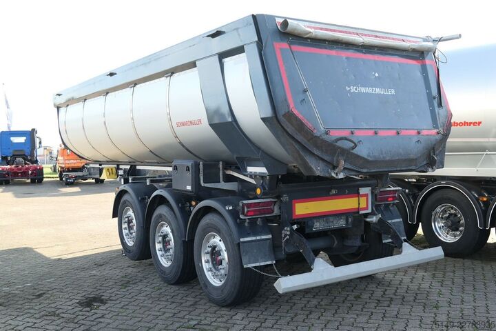 Kippers oplegger SCHWARZMÜLLER K-SERIE, Thermo, Stahl, 26m³, Alu-Felgen, Lift