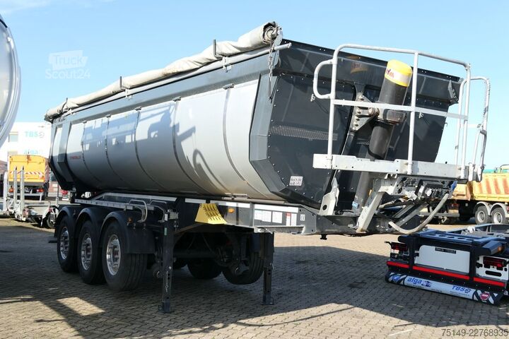 Kippers oplegger SCHWARZMÜLLER K-SERIE, Thermo, Stahl, 26m³, Alu-Felgen, Lift