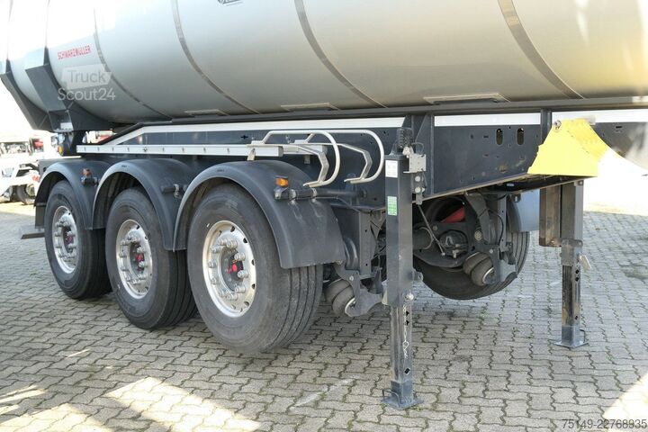 Kippers oplegger SCHWARZMÜLLER K-SERIE, Thermo, Stahl, 26m³, Alu-Felgen, Lift