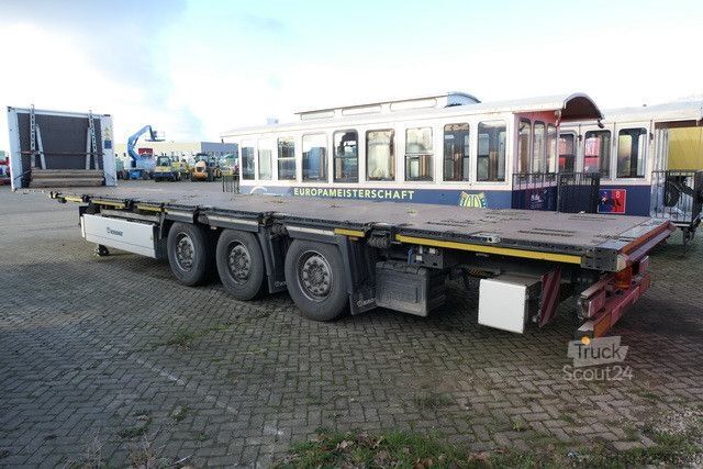 Werkplatform oplegger KRONE SDP 27, Profi Liner, Container, 2x Lift,Paletten
