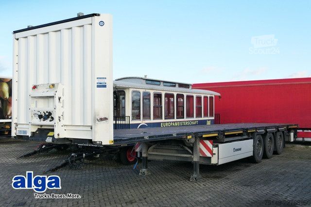 Open oplegger KRONE SDP 27, Profi Liner, Container, 2x Lift,Paletten