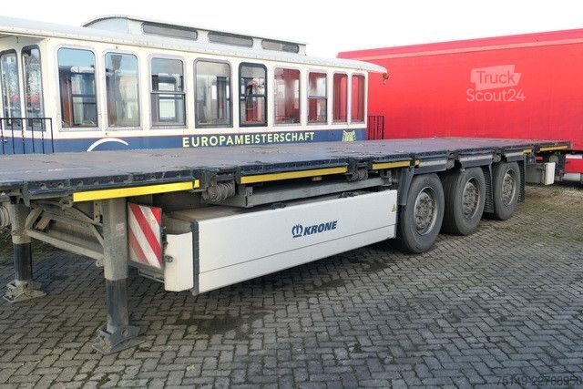 Open oplegger KRONE SDP 27, Profi Liner, Container, 2x Lift,Paletten