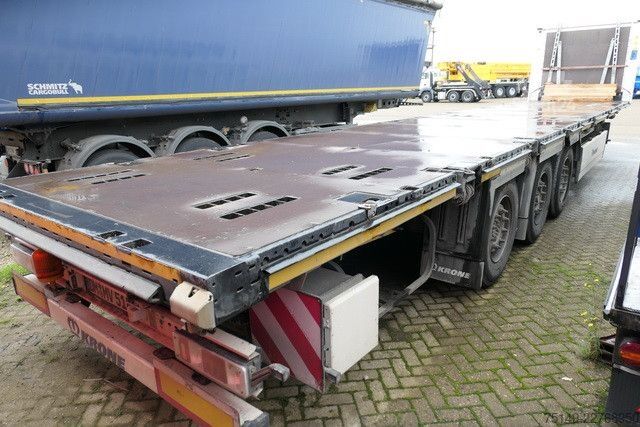 Open oplegger KRONE SDP 27, Profi Liner, Container, 2x Lift,Paletten