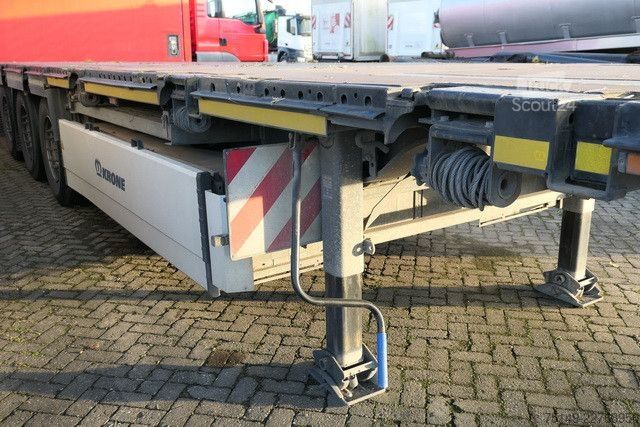 Open oplegger KRONE SDP 27, Profi Liner, Container, 2x Lift,Paletten