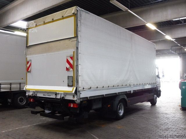 Plattewagen met zeil MERCEDES-BENZ 1223 Atego 4x2, Schiebeplane, LBW, AHK, Spur