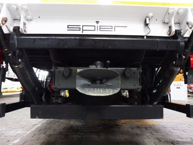 Plattewagen met zeil MERCEDES-BENZ 1223 Atego 4x2, Schiebeplane, LBW, AHK, Spur