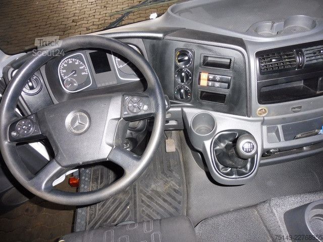 Plattewagen met zeil MERCEDES-BENZ 1223 Atego 4x2, Schiebeplane, LBW, AHK, Spur
