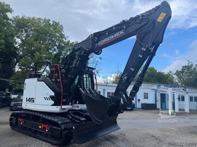 Excavatrice à chaînes Hidromek HIDROMEK HMK 145 LC SR Stage5 + Roadliner