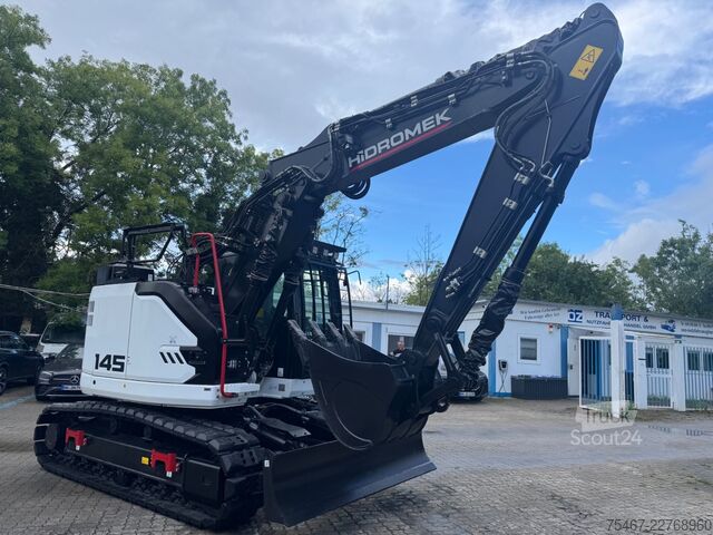 Excavatrice à chaînes Hidromek HIDROMEK HMK 145 LC SR Stage5 + Roadliner