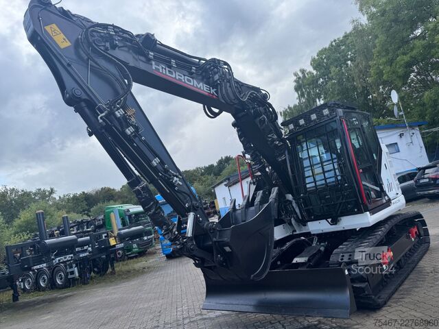 Excavatrice à chaînes Hidromek HIDROMEK HMK 145 LC SR Stage5 + Roadliner