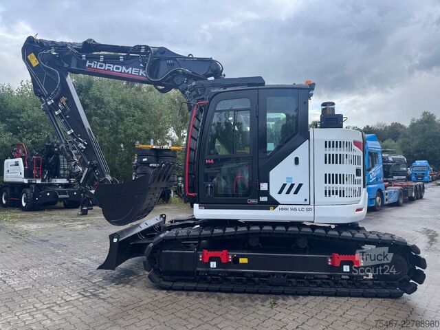 Excavatrice à chaînes Hidromek HIDROMEK HMK 145 LC SR Stage5 + Roadliner