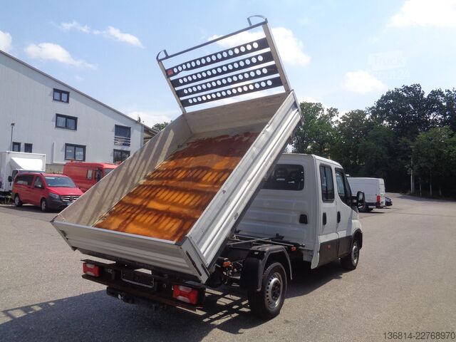 Billenőplatós furgon IVECO Daily Doka 35S14 Doka Kipper Klima AHK 7-Sitzer