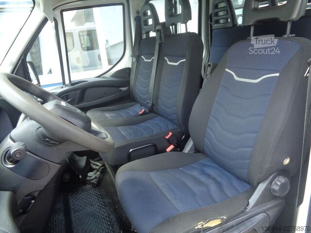 Billenőplatós furgon IVECO Daily Doka 35S14 Doka Kipper Klima AHK 7-Sitzer
