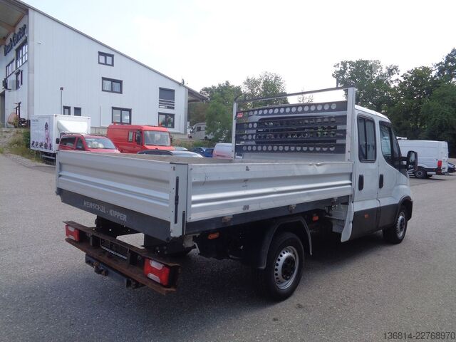 Billenőplatós furgon IVECO Daily Doka 35S14 Doka Kipper Klima AHK 7-Sitzer
