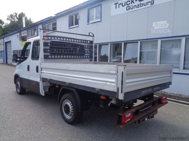 Billenőplatós furgon IVECO Daily Doka 35S14 Doka Kipper Klima AHK 7-Sitzer