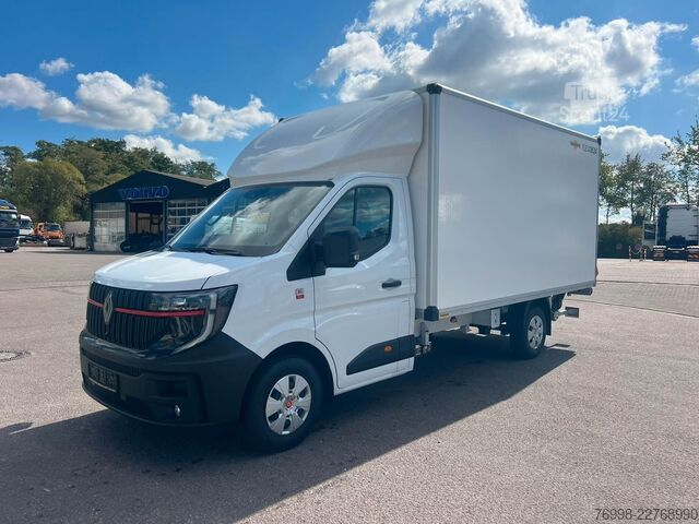 Dubă cu caroserie tip cutie RENAULT MASTER HUMBAUR KOFFER Dholllandia Ladebordwand
