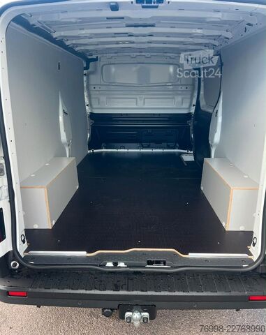 Dubă cu caroserie tip cutie RENAULT MASTER HUMBAUR KOFFER Dholllandia Ladebordwand