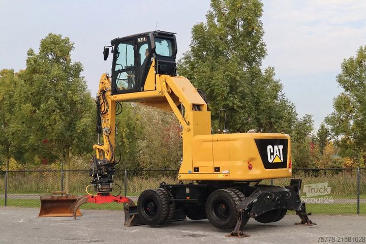Mașină de manipulare a materialelor Caterpillar M314 07A | ELEVATING GRAB | ROTOTILT | BSS | GR...