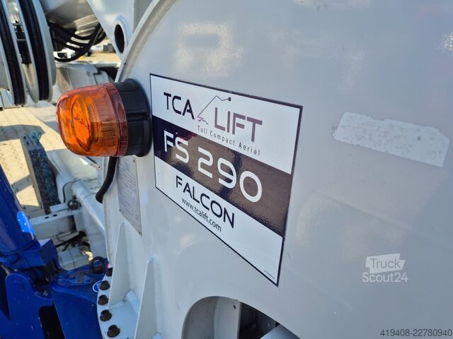 Ant sunkvežimio sumontuota darbo platforma Falcon Lifts FS290 - Serviced - 1 Owner - ONLY 100MTH