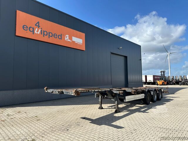 Transport de conteneurs Krone 40FT High Cube Chassis / BPW / drum / NL-chassi...