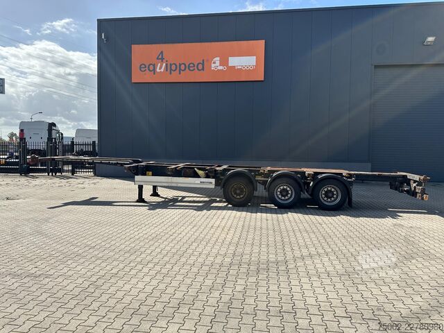 Transport de conteneurs Krone 40FT High Cube Chassis / BPW / drum / NL-chassi...