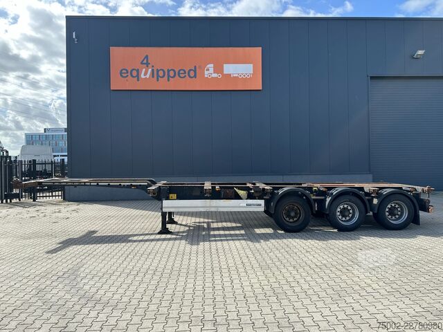 Transport de conteneurs Krone 40FT High Cube Chassis / BPW / drum / NL-chassi...